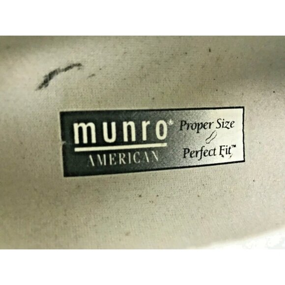 Munro Womens American White Leather Casual Lace Up Sneaker Shoes Size US 6 M - Picture 9 of 10